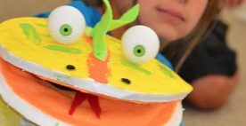 Youtheatre Banner puppet